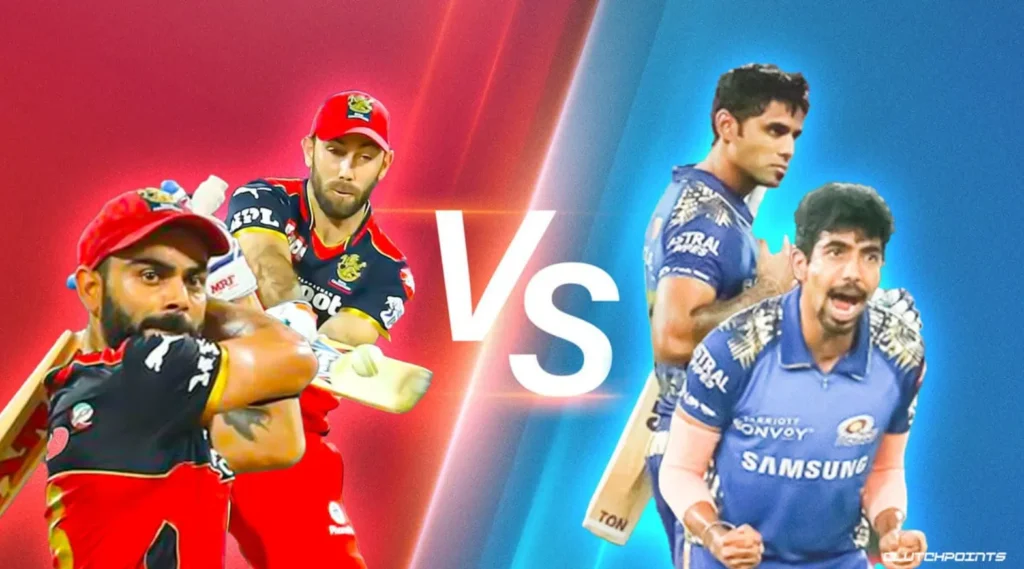 Royal Challengers Bangalore Vs. Mumbai Indians Timeline Epic Battles